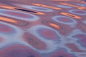 Conserving: Sunset reflections, the movement of the