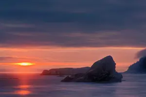 Adam: Sunset along Samuel H. Boardman State Scenic Corridor
