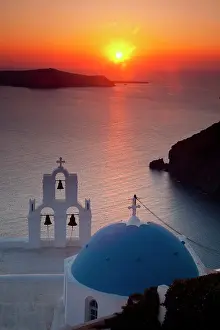 Spirituality: Sunset, Santorini, Greece