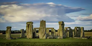 Amount: Sunset over Stonehenge, Wiltshire, England
