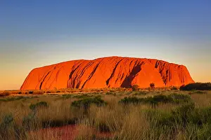 Sunset at Uluru, Ayers Rock, Uluru-Kata Tjuta National