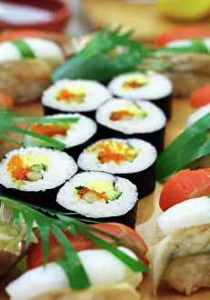 Meal: Sushi, Honshu, Japan, Asia