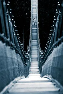 Suspension: Suspension bridge Highline 179, Reutte, Tyrol, Austria