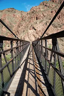 Suspension: Suspension Bridge Kaibab Suspension Bridge, South