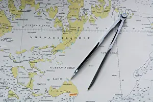 Nautical: Svalbard Islands maritime map