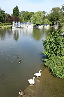 Thames: The Swan Hotel and River Thames
