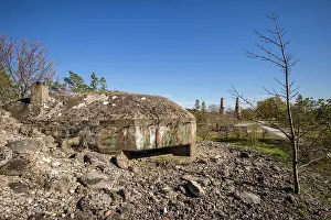 Gotland: Sweden, Gotland Island, Bungenas, former chalk mine