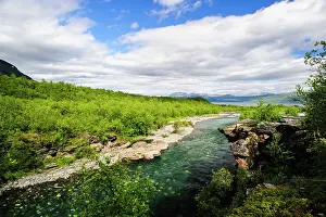 Confluence: Sweden, Norrbotten. Abiskojokka near confluence