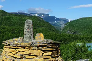Norrbotten: Sweden, Norrbotten. Border marker No. 272