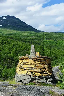 Norrbotten: Sweden, Norrbotten. Border marker No. 272