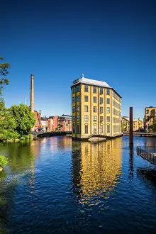 Swedish: Sweden, Norrkoping, early Swedish industrial town
