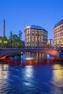 Swedish: Sweden, Norrkoping, early Swedish industrial town