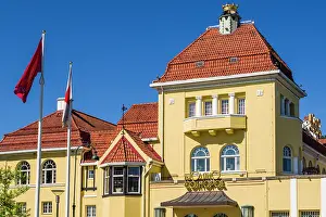 Malmo: Sweden, Scania, Malmo, Kungsparken park, Casino, exterior