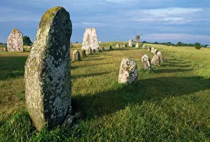 Graves: SWEDEN - Standing Stones (Prehistoric Graves?) Bronze Age