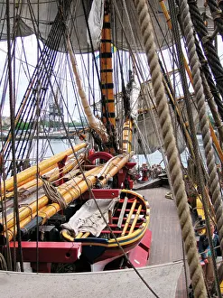 Rigging: The Swedish Ship Gotheborg - ropes / rigging