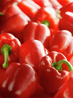 Pepper: Sweet pepper, Capsicum annuum var. grossum, Several