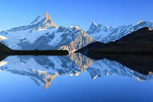 Ostallgaeu: Swiss Alps, Schreckhorn, 4078 m, Finsteraarhorn