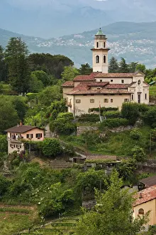 Catholicism: Switzerland, Ticino Canton, Carabbia. Town