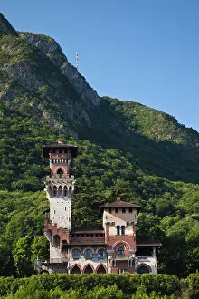 Lakefront: Switzerland, Ticino Canton, Paradiso. Lakefront