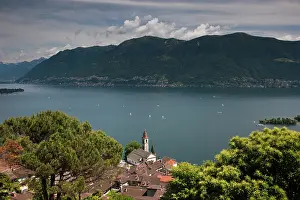 Catholicism: Switzerland, Ticino Canton, Ronco. High