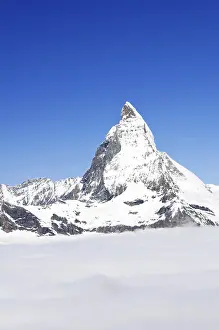 Matterhorn: Switzerland, View of the Matterhorn, Zermatt, Matterhorn