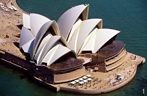 Opera: Sydney Opera House from the air Sydney
