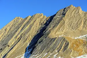 Queyras: The Taillante remarkable mountain Queyras, Hautes-Alpes