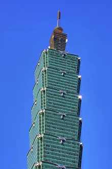 Taipei: Taipei 101 skyscraper in Xinyi District, Taipei, Taiwan