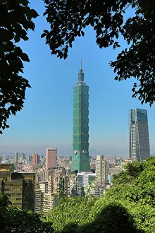 Taipei: Taipei 101 skyscraper in Xinyi District, Taipei, Taiwan