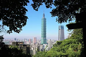 Taipei: Taipei 101 skyscraper in Xinyi District, Taipei, Taiwan