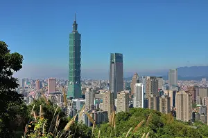 Taipei: Taipei 101 skyscraper in Xinyi District, Taipei, Taiwan