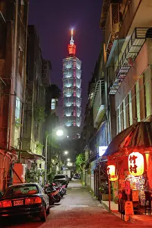 Taipei: Taipei 101 skyscraper in Xinyi District, Taipei, Taiwan