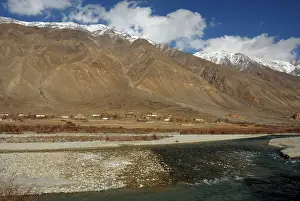 Tajikistan: Tajikistan - cottages in Pamir mountain - Murgab