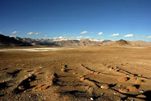 Tajikistan: Tajikistan - High valley in Pamir mountain - Murgab