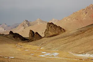 Tajikistan: Tajikistan - Landscape in Pamir mountain - Murgab