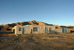 Tajikistan: Tajikistan - small village in Pamir mountain - Murgab