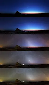 Venus: When taking a picture every 10 minutes, we see how