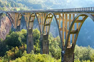 Montenegro: Tara Bridge, Durdevica, Tara Gorge, Durmitor National