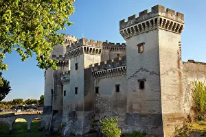 Turret: Tarascon Castle near Arles, Provence, France