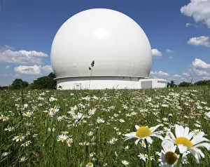 Radar: Technical monument Radom, earth station Raisting