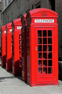 Boxes: Telephones, payphones, near Covent Garden, London