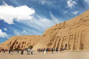 Dignitary: Temple of Abu Simbel, Great Temple of Ramses II