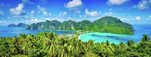 Andaman: Thailand tropical vacation holidays concept background