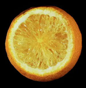 Quality: Thickening of cell walls in an orange