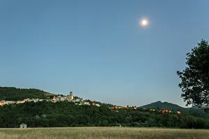 Moonlight: Thoard Village and moon