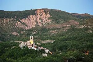 Sergio Arias: Thoard Village at sunset