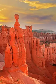 Erode: Thors hammer in the morning, Sunrise Point, Bryce