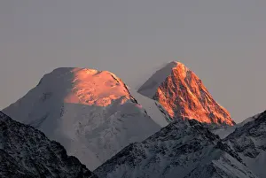 Kazakhstan: Tienschan mountain with Khan Tengri peak