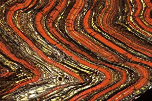 Hematite: Tiger Iron (Banded Iron Ore) - Hematite - Jasper
