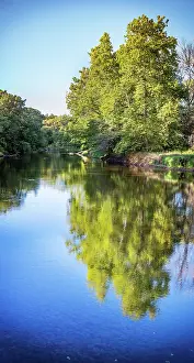 Indiana: Tippecanoe River reflections, Tippecanoe State Park